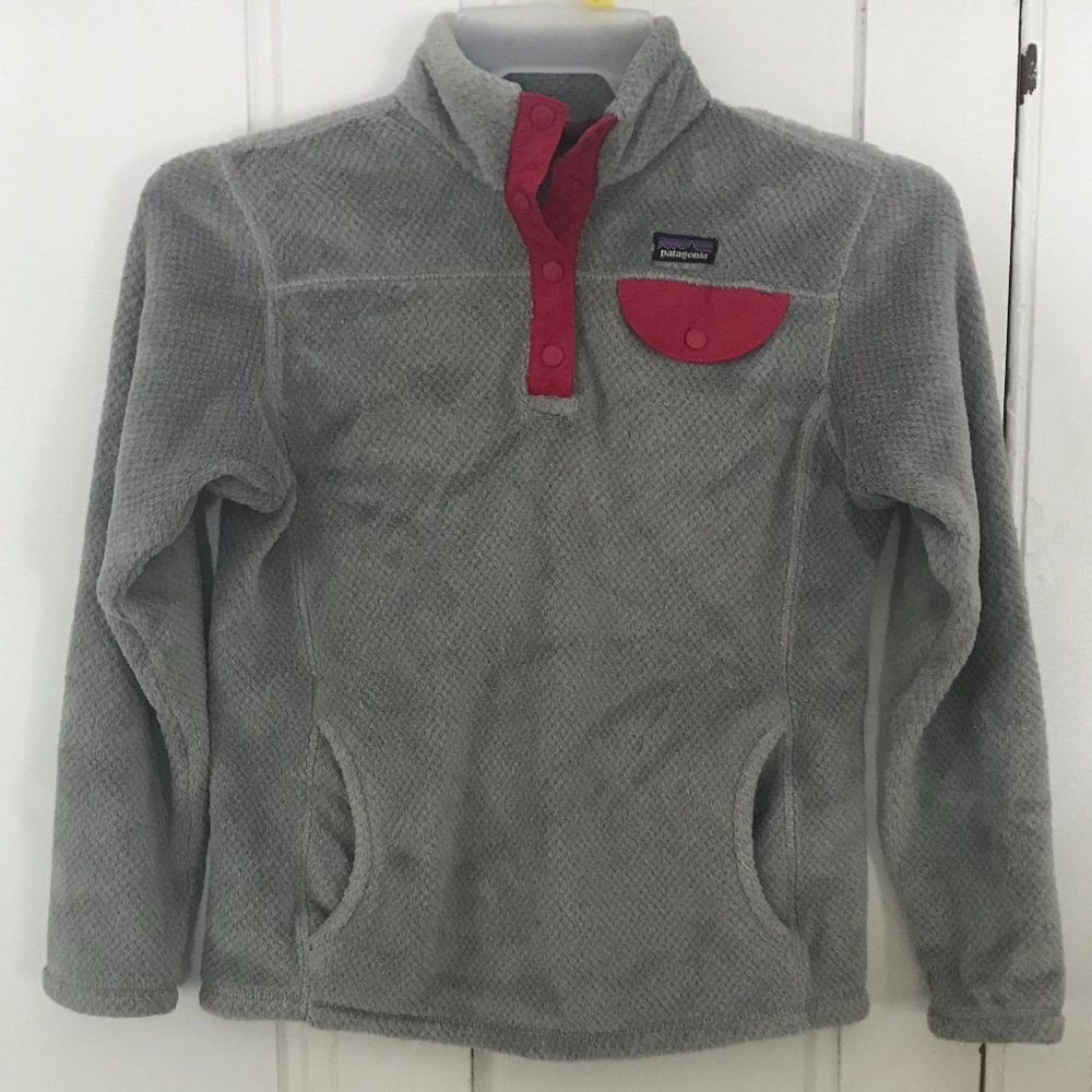 Girls Patagonia Re-Tool Snap T Pullover XL